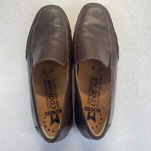 Mephisto Edlef Loafers Mens Size 10 Brown Leather Slip-On Casual Driving Shoes